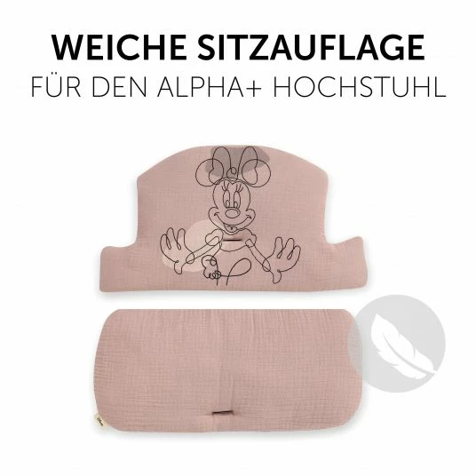 Buy 🎁 Hauck Sitzkissen / Hochstuhlauflage für Alpha Hochstuhl Highchair Pad Select - Disney - Minnie Mouse Rose 😀 2 Buy 🎁 Hauck Sitzkissen / Hochstuhlauflage für Alpha Hochstuhl Highchair Pad Select - Disney - Minnie Mouse Rose 😀 - Image 2