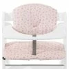 Top 10 💯 Hauck Sitzkissen / Hochstuhlauflage für Alpha Hochstuhl - Highchair Pad Select - Jersey Flowers Rose 💯