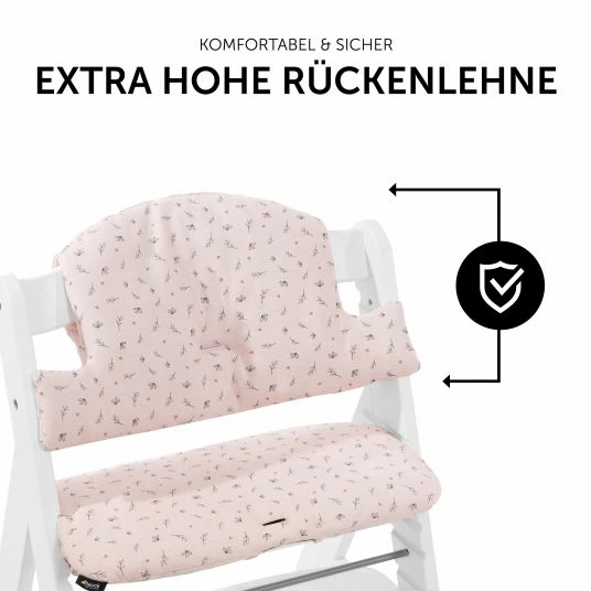 Top 10 💯 Hauck Sitzkissen / Hochstuhlauflage für Alpha Hochstuhl - Highchair Pad Select - Jersey Flowers Rose 💯 4 Top 10 💯 Hauck Sitzkissen / Hochstuhlauflage für Alpha Hochstuhl - Highchair Pad Select - Jersey Flowers Rose 💯 - Image 4