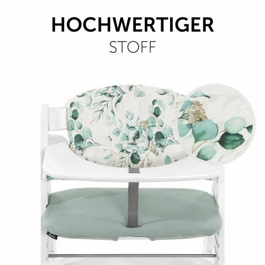 Discount 😀 Hauck Sitzkissen / Hochstuhlauflage für Alpha Hochstuhl - Highchair Pad Select - Jersey Leaves Mint 👍 3 Discount 😀 Hauck Sitzkissen / Hochstuhlauflage für Alpha Hochstuhl - Highchair Pad Select - Jersey Leaves Mint 👍 - Image 3