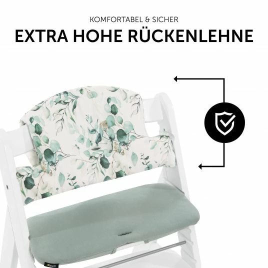 Discount 😀 Hauck Sitzkissen / Hochstuhlauflage für Alpha Hochstuhl - Highchair Pad Select - Jersey Leaves Mint 👍 4 Discount 😀 Hauck Sitzkissen / Hochstuhlauflage für Alpha Hochstuhl - Highchair Pad Select - Jersey Leaves Mint 👍 - Image 4