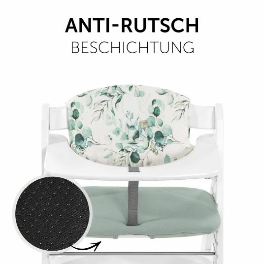 Discount 😀 Hauck Sitzkissen / Hochstuhlauflage für Alpha Hochstuhl - Highchair Pad Select - Jersey Leaves Mint 👍 5 Discount 😀 Hauck Sitzkissen / Hochstuhlauflage für Alpha Hochstuhl - Highchair Pad Select - Jersey Leaves Mint 👍 - Image 5
