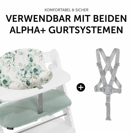 Discount 😀 Hauck Sitzkissen / Hochstuhlauflage für Alpha Hochstuhl - Highchair Pad Select - Jersey Leaves Mint 👍 6 Discount 😀 Hauck Sitzkissen / Hochstuhlauflage für Alpha Hochstuhl - Highchair Pad Select - Jersey Leaves Mint 👍 - Image 6