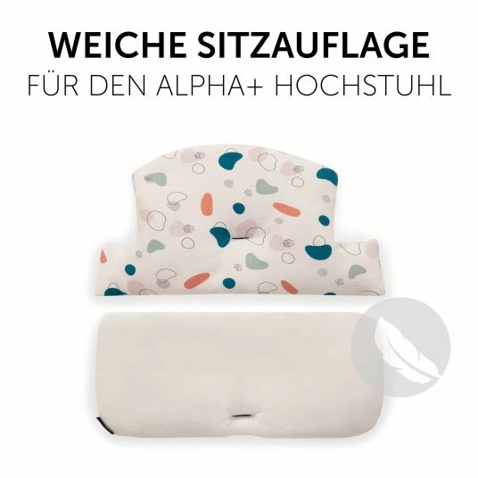 Budget ✨ Hauck Sitzkissen / Hochstuhlauflage für Alpha Hochstuhl - Highchair Pad Select - Jersey Organic 🧨 2 Budget ✨ Hauck Sitzkissen / Hochstuhlauflage für Alpha Hochstuhl - Highchair Pad Select - Jersey Organic 🧨 - Image 2