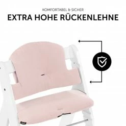 Best Pirce 🎁 Hauck Sitzkissen / Hochstuhlauflage für Alpha Hochstuhl - Highchair Pad Select - Muslin Mineral Rose 🔔 -Live & Sleep Sales hauck sitzkissen hochstuhlauflage fur alpha hochstuhl highchair pad select muslin mineral rose 667460 d3