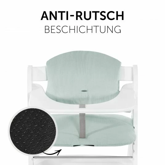 Cheapest 🤩 Hauck Sitzkissen / Hochstuhlauflage für Alpha Hochstuhl - Highchair Pad Select - Muslin Mint 👏 5 Cheapest 🤩 Hauck Sitzkissen / Hochstuhlauflage für Alpha Hochstuhl - Highchair Pad Select - Muslin Mint 👏 - Image 5