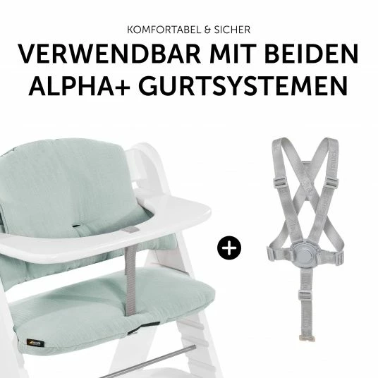 Cheapest 🤩 Hauck Sitzkissen / Hochstuhlauflage für Alpha Hochstuhl - Highchair Pad Select - Muslin Mint 👏 6 Cheapest 🤩 Hauck Sitzkissen / Hochstuhlauflage für Alpha Hochstuhl - Highchair Pad Select - Muslin Mint 👏 - Image 6