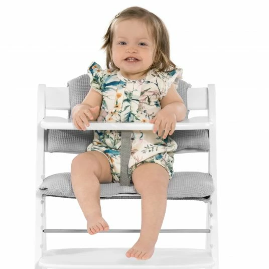 Cheap 👍 Hauck Sitzkissen / Hochstuhlauflage für Alpha Hochstuhl - Highchair Pad Select - Waffle Pique Grey 😉 2 Cheap 👍 Hauck Sitzkissen / Hochstuhlauflage für Alpha Hochstuhl - Highchair Pad Select - Waffle Pique Grey 😉 - Image 2
