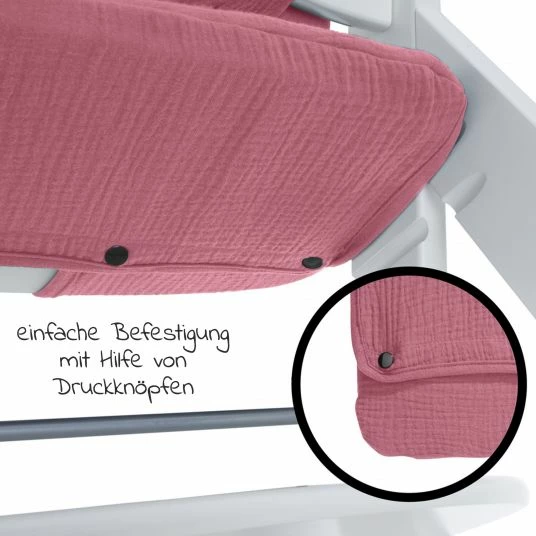 Promo 🛒 Hauck Sitzkissen / Hochstuhlauflage Highchair Pad für Alpha Plus Hochstuhl - Berry 😉 6 Promo 🛒 Hauck Sitzkissen / Hochstuhlauflage Highchair Pad für Alpha Plus Hochstuhl - Berry 😉 - Image 6