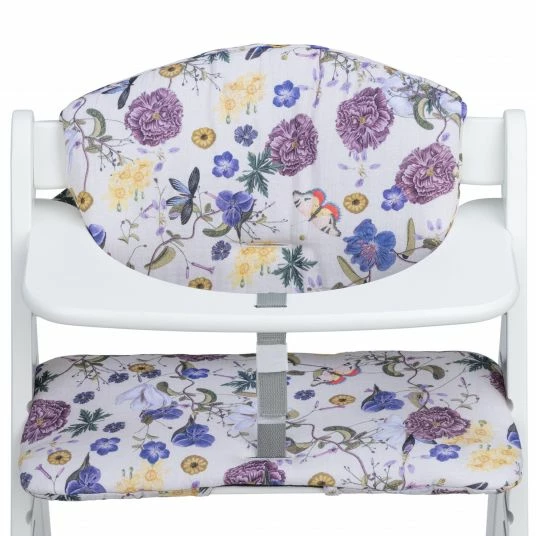 Brand new ✨ Hauck Sitzkissen / Hochstuhlauflage Highchair Pad für Alpha Plus Hochstuhl - Floral Beige 😀 1 Brand new ✨ Hauck Sitzkissen / Hochstuhlauflage Highchair Pad für Alpha Plus Hochstuhl - Floral Beige 😀