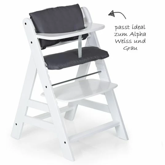 Deals 🎁 Hauck Seat cushion / seat reducer - Deluxe for Alpha high chair - grey 🎁 3 Deals 🎁 Hauck Seat cushion / seat reducer - Deluxe for Alpha high chair - grey 🎁 - Image 3