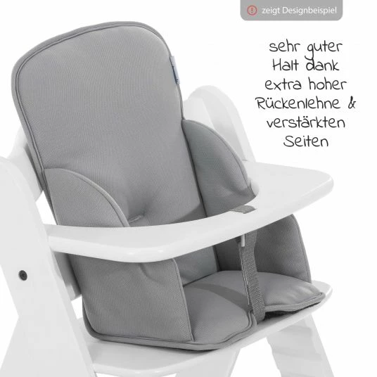 Best deal 🧨 Hauck Sitzverkleinerer für Alpha Hochstuhl - Comfort Line - Stretch Grey 👏 6 Best deal 🧨 Hauck Sitzverkleinerer für Alpha Hochstuhl - Comfort Line - Stretch Grey 👏 - Image 6