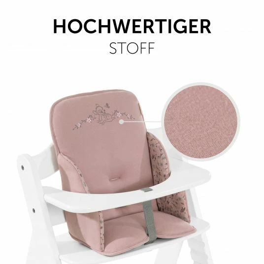 Hot Sale 🌟 Hauck Sitzverkleinerer / Sitzkissen für Alpha Hochstuhl Cosy Select - Disney - Bambi Rose 💯 4 Hot Sale 🌟 Hauck Sitzverkleinerer / Sitzkissen für Alpha Hochstuhl Cosy Select - Disney - Bambi Rose 💯 - Image 4