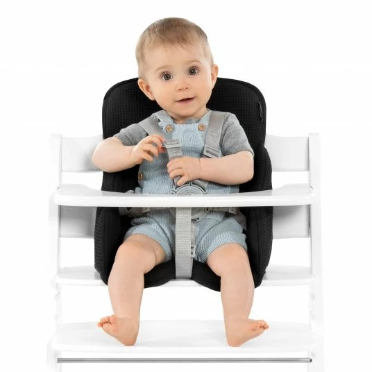 Promo 🔥 Hauck Sitzverkleinerer / Sitzkissen für Alpha Hochstuhl - Cosy Select - Waffle Pique Black 😍 2 Promo 🔥 Hauck Sitzverkleinerer / Sitzkissen für Alpha Hochstuhl - Cosy Select - Waffle Pique Black 😍 - Image 2