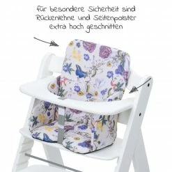 Best Pirce 🤩 Hauck Sitzverkleinerer / Sitzkissen Highchair Baby Pad für Alpha Plus Hochstuhl - Floral Beige 🎁 -Live & Sleep Sales hauck sitzverkleinerer sitzkissen highchair baby pad fur alpha plus hochstuhl floral beige 669150 d3