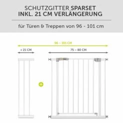 Discount ❤️ Hauck Treppenschutzgitter Stop N Safe 2 (96 bis 101 cm) + 21 cm Verlängerung - ohne Bohren - White 🔔 8 Discount ❤️ Hauck Treppenschutzgitter Stop N Safe 2 (96 bis 101 cm) + 21 cm Verlängerung - ohne Bohren - White 🔔 -Live & Sleep Sales hauck treppenschutzgitter stop n safe 2 96 bis 101 cm inkl 21 cm verlangerung ohne bohren white 597378 d2