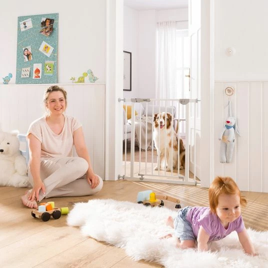 Hot Sale π Hauck Autoclose'n Stop Door & Stair Guard - White π 4 Hot Sale π Hauck Autoclose'n Stop Door & Stair Guard - White π - Image 4