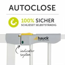 Flash Sale 😍 Hauck Türschutzgitter Autoclose N Stop 2 (75 bis 80 cm) selbstschließend, ohne Bohren - White ⭐ -Live & Sleep Sales hauck turschutzgitter autoclose n stop 2 75 bis 80 cm selbstschliessend ohne bohren white 597347 d2