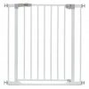 Outlet ❤️ Hauck Türschutzgitter Clear Step Gate (75-80 cm) ohne Bohren und niedriger Türschwelle - White ⭐