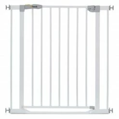 Outlet β€οΈ Hauck TΓΌrschutzgitter Clear Step Gate (75-80 cm) ohne Bohren und niedriger TΓΌrschwelle - White β