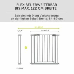 Discount ✔️ Hauck Türschutzgitter Stop N Safe 2 (75 bis 80 cm) ohne Bohren - Silver ⌛ 11 Discount ✔️ Hauck Türschutzgitter Stop N Safe 2 (75 bis 80 cm) ohne Bohren - Silver ⌛ -Live & Sleep Sales hauck turschutzgitter stop n safe 2 75 bis 80 cm ohne bohren silver 597316 d6