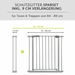 Brand new ⌛ Hauck Türschutzgitter Stop N Safe 2 (84 bis 89 cm) + 9cm Verlängerung - ohne Bohren - Silver 🥰 8 Brand new ⌛ Hauck Türschutzgitter Stop N Safe 2 (84 bis 89 cm) + 9cm Verlängerung - ohne Bohren - Silver 🥰 -Live & Sleep Sales hauck turschutzgitter stop n safe 2 84 bis 89 cm inkl 9cm verlangerung ohne bohren silver 597323 d2