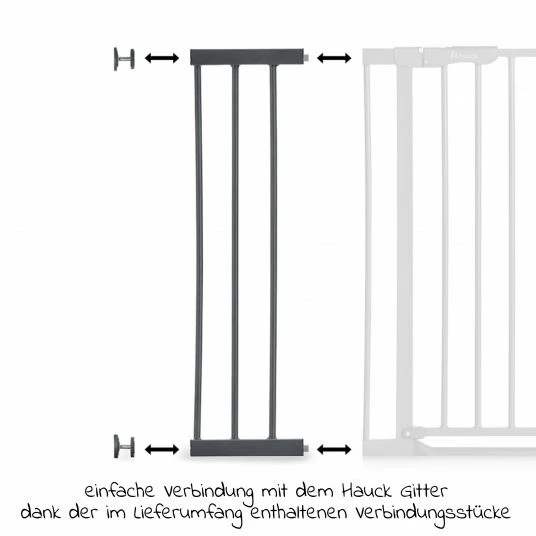 Best Pirce 🛒 Hauck Türschutzgitter Verlängerung Safety Gate Extensions 21 cm - Dark Grey 💯 3 Best Pirce 🛒 Hauck Türschutzgitter Verlängerung Safety Gate Extensions 21 cm - Dark Grey 💯 - Image 3