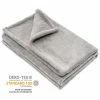 New 😍 Jacky Microfleece blanket 75 x 100 cm - Grey 😀