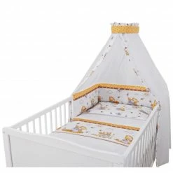 Wholesale ⭐ Jonka Babybett-Komplett-Set Mona inkl. Bettwäsche, Himmel, Nestchen & Matratze 70 x 140 cm - Honigbär - Weiß 👏 8 Wholesale ⭐ Jonka Babybett-Komplett-Set Mona inkl. Bettwäsche, Himmel, Nestchen & Matratze 70 x 140 cm - Honigbär - Weiß 👏 -Live & Sleep Sales jonka babybett komplett set mona inkl bettwasche himmel nestchen matratze 70 x 140 cm honigbar weiss kp 500 3050 05 d2