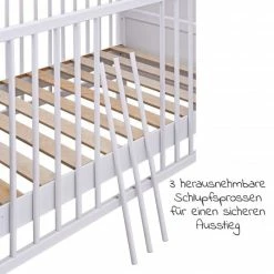 Budget ✨ Jonka Babybett und Kinderbett Mona 70 x 140 cm - Weiß ✔️ 11 Budget ✨ Jonka Babybett und Kinderbett Mona 70 x 140 cm - Weiß ✔️ -Live & Sleep Sales jonka babybett und kinderbett mona 70 x 140 cm weiss kp 500 0000 05 d5