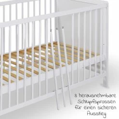 Brand new ⌛ Jonka Cot Sina pine 60 x 120 cm - White ⭐ 9 Brand new ⌛ Jonka Cot Sina pine 60 x 120 cm - White ⭐ -Live & Sleep Sales jonka kinderbett sina kiefer 60 x 120 cm weiss kp 410 0000 05 d3