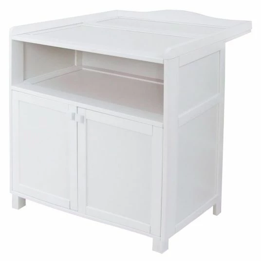 Outlet ✔️ Jonka Kinderzimmer Sparset Mona mit Bett, Wickelkommode, Bettwäsche, Himmel, Nestchen, Matratze 70 x 140 cm - Eulenpaar - Weiß - Collection 2022 😍 4 Outlet ✔️ Jonka Kinderzimmer Sparset Mona mit Bett, Wickelkommode, Bettwäsche, Himmel, Nestchen, Matratze 70 x 140 cm - Eulenpaar - Weiß - Collection 2022 😍 - Image 4