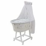 Discount 🔔 Jonka Komplett-Stubenwagen Weiß - Kuschelbären - Weiß 🔔 4 Discount 🔔 Jonka Komplett-Stubenwagen Weiß - Kuschelbären - Weiß 🔔 - Image 4