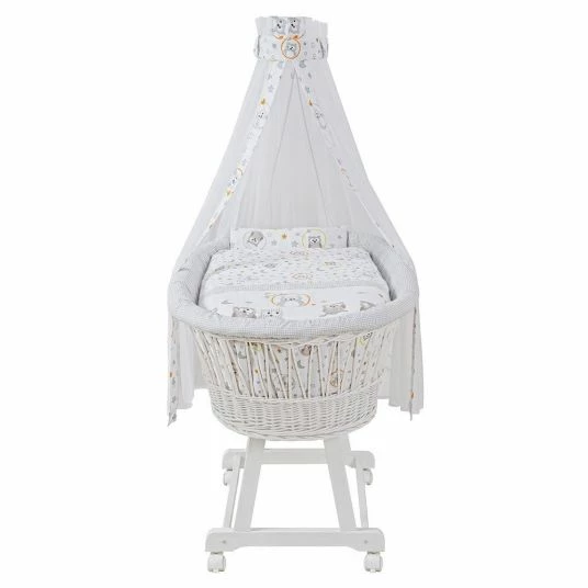 Brand new ❤️ Jonka Complete bassinet white - pair of owls 🌟 2 Brand new ❤️ Jonka Complete bassinet white - pair of owls 🌟 - Image 2