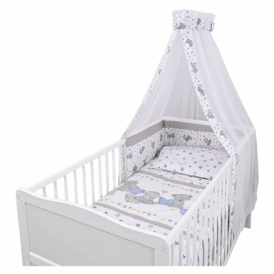 Flash Sale 🥰 Jonka Komplettbett Mona Weiß 70 x 140 cm - Kuschelbären - Weiß 😍 3 Flash Sale 🥰 Jonka Komplettbett Mona Weiß 70 x 140 cm - Kuschelbären - Weiß 😍 - Image 3