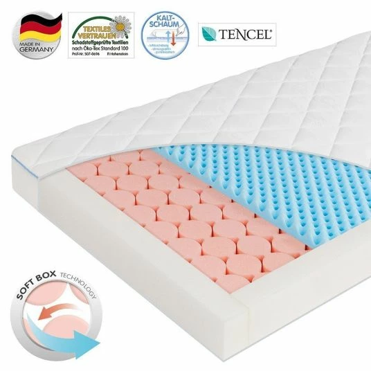 Cheapest 😀 Julius Zöllner Babybett - Matratze Dr. Lübbe Softbox 70 x 140 cm 😍 5 Cheapest 😀 Julius Zöllner Babybett - Matratze Dr. Lübbe Softbox 70 x 140 cm 😍 - Image 5