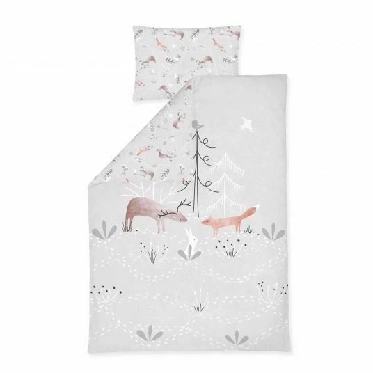 Budget 🌟 Julius Zöllner Bettwäsche 100 x 135 / 40 x 60 cm - Woodlife 👏 1 Budget 🌟 Julius Zöllner Bettwäsche 100 x 135 / 40 x 60 cm - Woodlife 👏