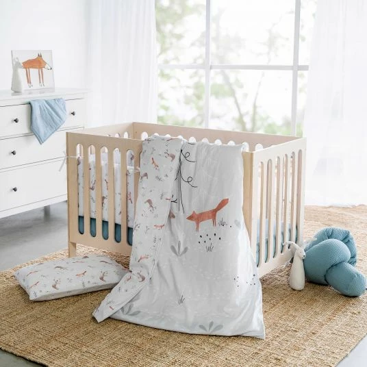 Budget 🌟 Julius Zöllner Bettwäsche 100 x 135 / 40 x 60 cm - Woodlife 👏 2 Budget 🌟 Julius Zöllner Bettwäsche 100 x 135 / 40 x 60 cm - Woodlife 👏 - Image 2