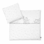 New 😍 Julius Zöllner Bed linen 80 x 80 cm - bunny & owl white 👏 3 New 😍 Julius Zöllner Bed linen 80 x 80 cm - bunny & owl white 👏 - Image 3