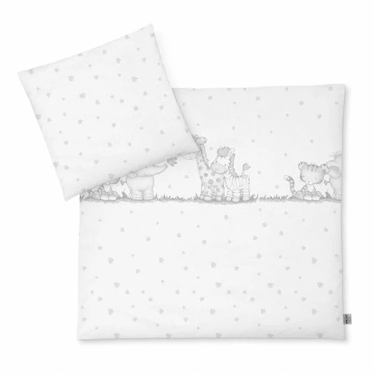 Flash Sale 🌟 Julius Zöllner Bettwäsche 80 x 80 / 35 x 40 cm - Dschungelbande 👏 1 Flash Sale 🌟 Julius Zöllner Bettwäsche 80 x 80 / 35 x 40 cm - Dschungelbande 👏