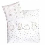 New 😍 Julius Zöllner Bed linen 80 x 80 cm - bunny & owl white 👏 5 New 😍 Julius Zöllner Bed linen 80 x 80 cm - bunny & owl white 👏 - Image 5