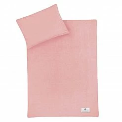 Buy 🎉 Julius Zöllner Bettwäsche Musselin 100 x 135 / 40 x 60 cm - Dusty Rose ❤️