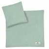 Best deal 👏 Julius Zöllner Bettwäsche Musselin 80 x 80 / 35 x 40 cm - Grün 🎁