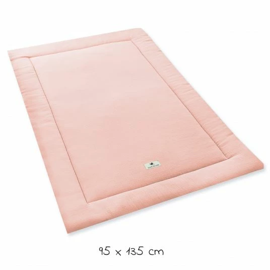 Discount 👍 Julius Zöllner Krabbeldecke Musselin 95 x 135 cm - Dusty Rose 😀 3 Discount 👍 Julius Zöllner Krabbeldecke Musselin 95 x 135 cm - Dusty Rose 😀 - Image 3