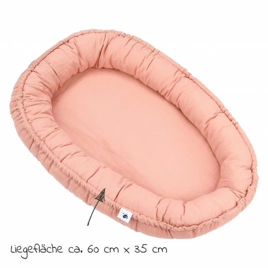 Promo 👏 Julius Zöllner Kuschelnest NIDO Musselin - Dusty Rose ❤️ 2 Promo 👏 Julius Zöllner Kuschelnest NIDO Musselin - Dusty Rose ❤️ - Image 2