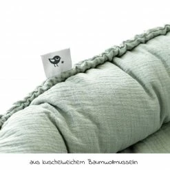 Coupon 🧨 Julius Zöllner Kuschelnest NIDO Musselin - Grün 🎉 -Live & Sleep Sales julius zollner kuschelnest nido musselin grun 8133055607 d2