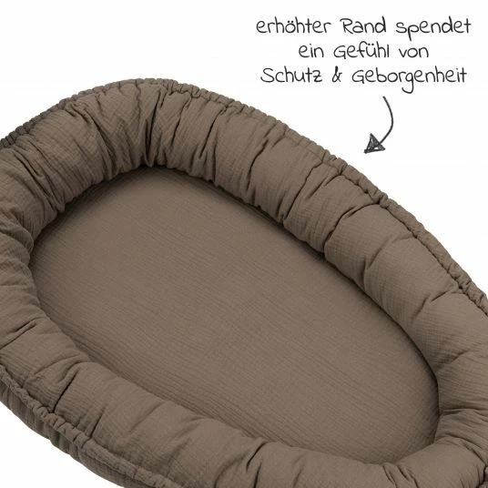 Brand new 😉 Julius Zöllner Kuschelnest NIDO Musselin - Nougat 😍 2 Brand new 😉 Julius Zöllner Kuschelnest NIDO Musselin - Nougat 😍 - Image 2