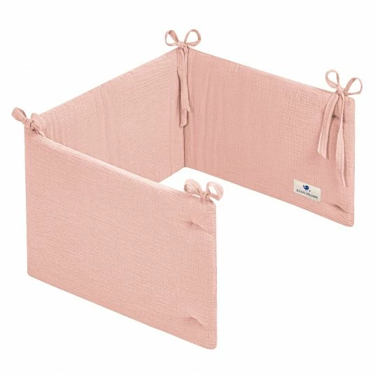 Brand new 🎁 Julius Zöllner Nestchen Musselin 180 x 35 cm - Dusty Rose 😀 1 Brand new 🎁 Julius Zöllner Nestchen Musselin 180 x 35 cm - Dusty Rose 😀