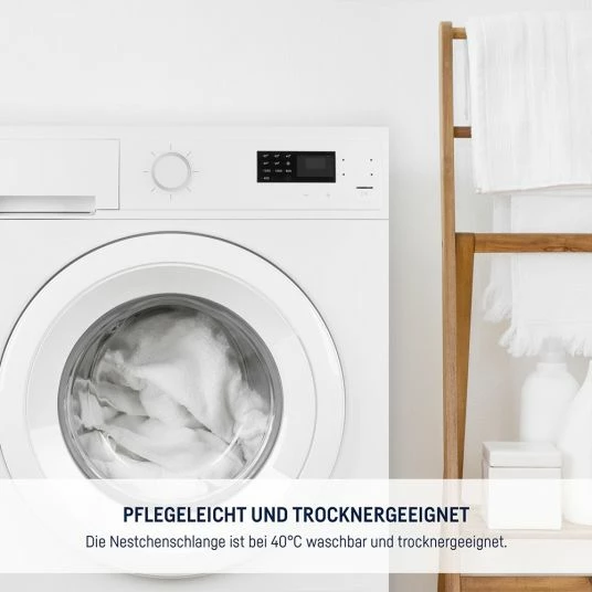 Promo 🎁 Julius Zöllner Nestchenschlange Jersey 180 x 14 cm - Fuchs & Elch 🔥 4 Promo 🎁 Julius Zöllner Nestchenschlange Jersey 180 x 14 cm - Fuchs & Elch 🔥 - Image 4