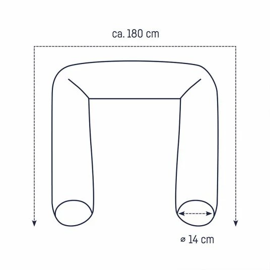 Promo 🎁 Julius Zöllner Nestchenschlange Jersey 180 x 14 cm - Fuchs & Elch 🔥 5 Promo 🎁 Julius Zöllner Nestchenschlange Jersey 180 x 14 cm - Fuchs & Elch 🔥 - Image 5